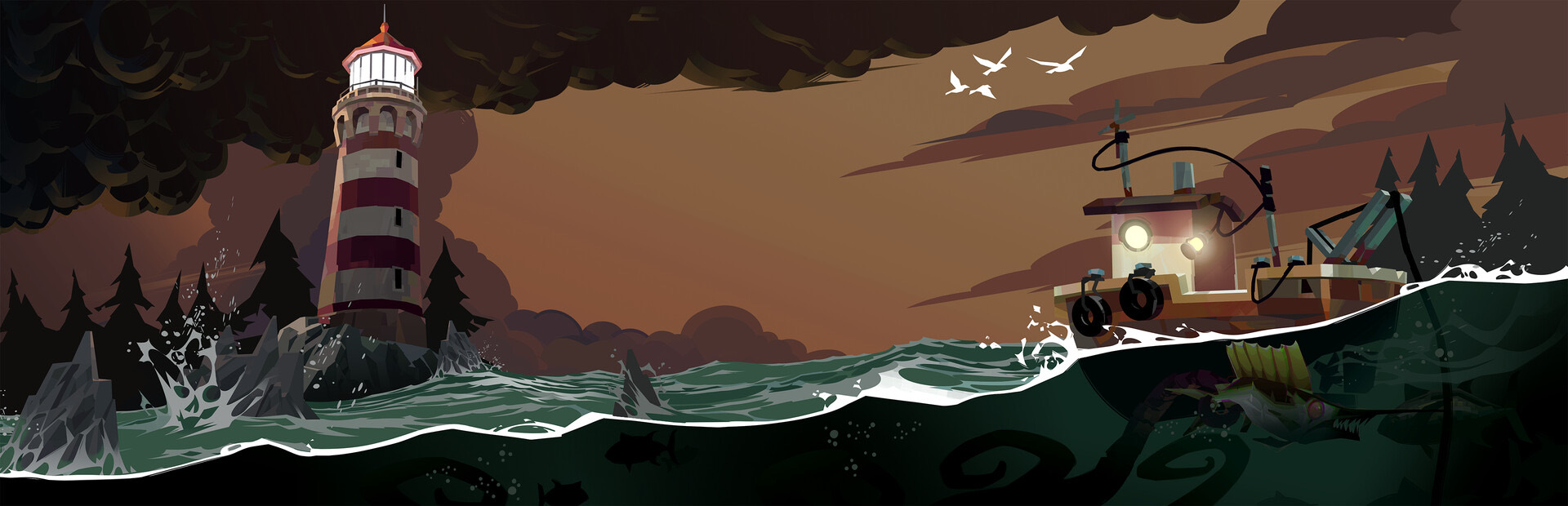 Arte promocional de Dredge