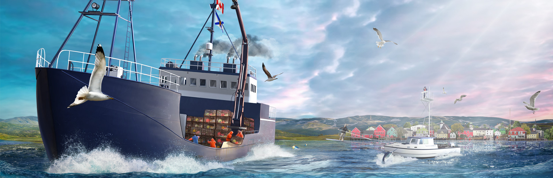 Arte promocional de Fishing: North Atlantic